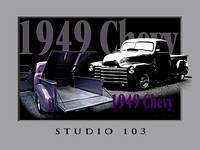 49 Chevy pickup x 2
