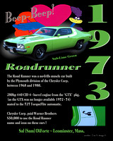 PLAK_16 X 20 Blk 73 RoadRunner SAL C