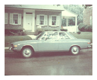 1-1973 Audi 100LS front of house ii 1974ish