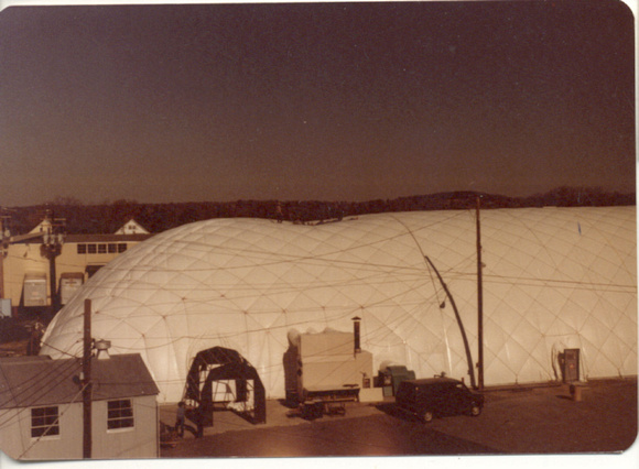 Foster Grant 2nd Bubble being inflated late 1981 VI