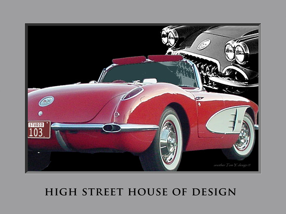 High Studio 103 60 Vette front & rear 24x18
